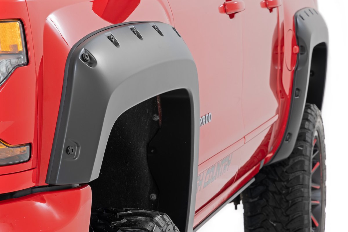 Chevrolet Silverado 1500 Pocket Fender Flares - Rough Country - 5'9